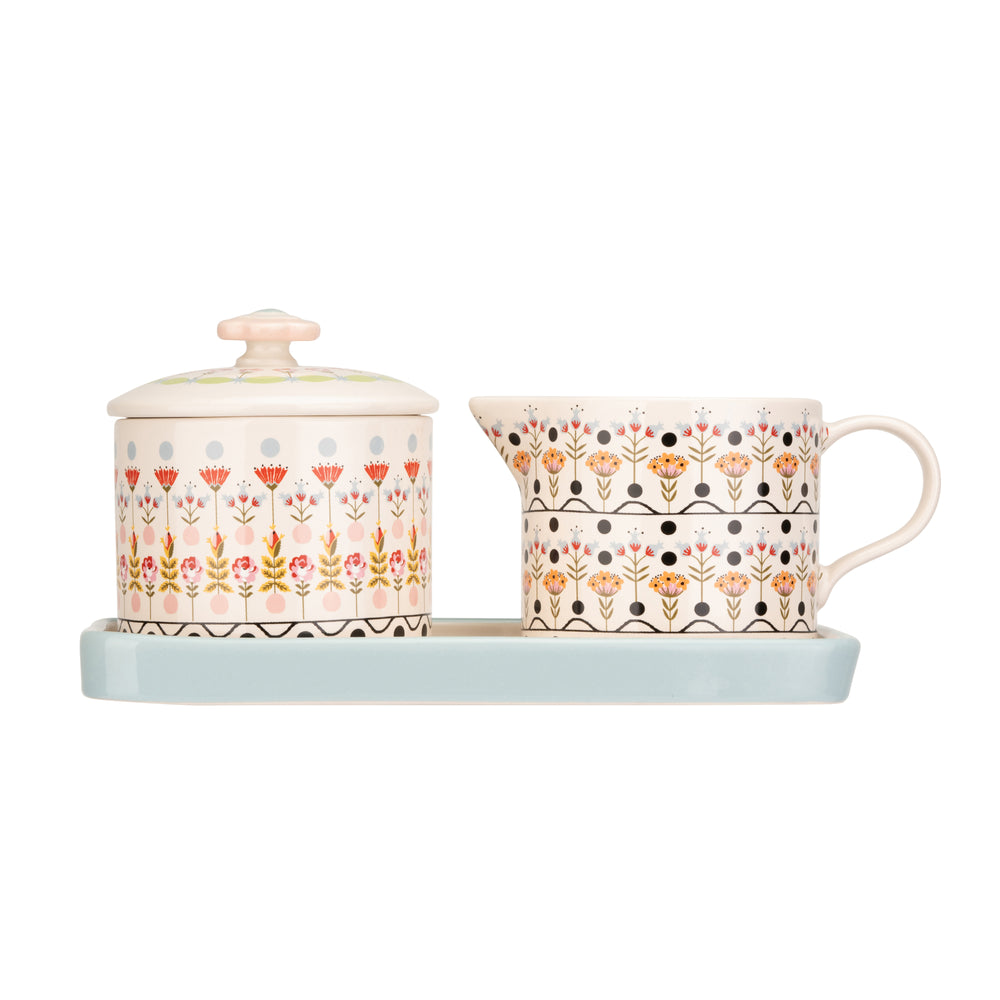 Cath Kidston Painted Table Sugar & Milk Jug Set