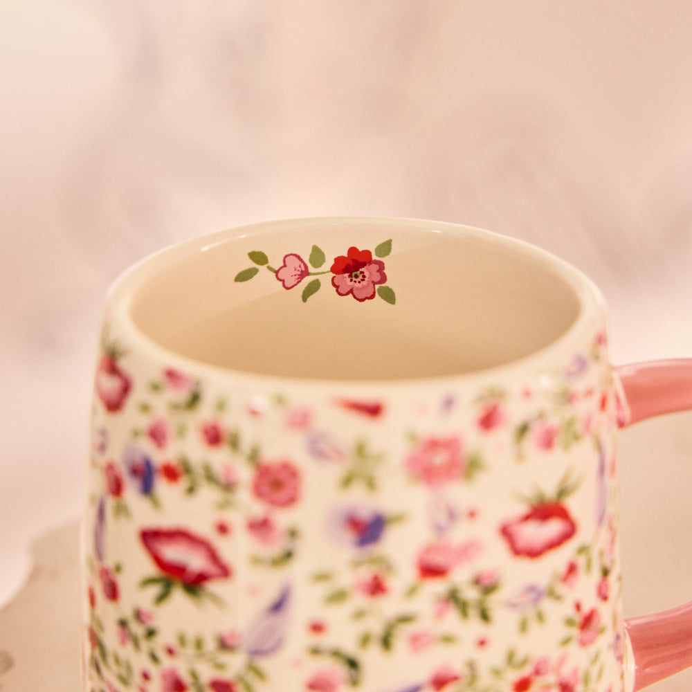 Cath Kidston Spring Birds Floral Billie Mug