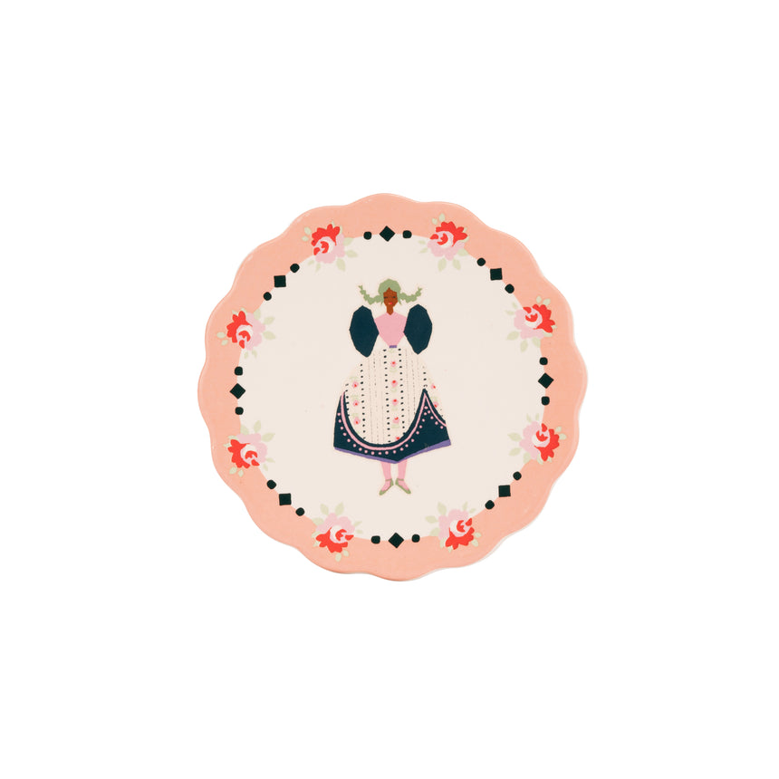 Cath Kidston Spring Birds Round Coaster (Set Of 4)