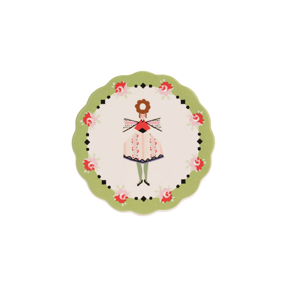 Cath Kidston Spring Birds Round Coaster (Set Of 4)