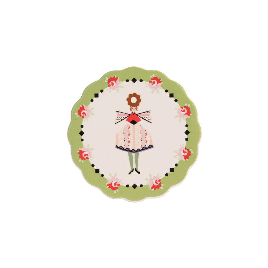 Cath Kidston Spring Birds Round Coaster (Set Of 4)