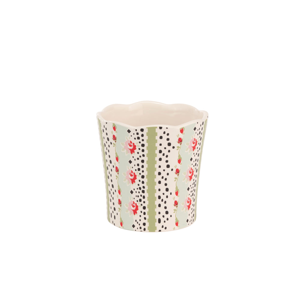 Cath Kidston Spring Birds Mini Plant Pots, Set Of 3
