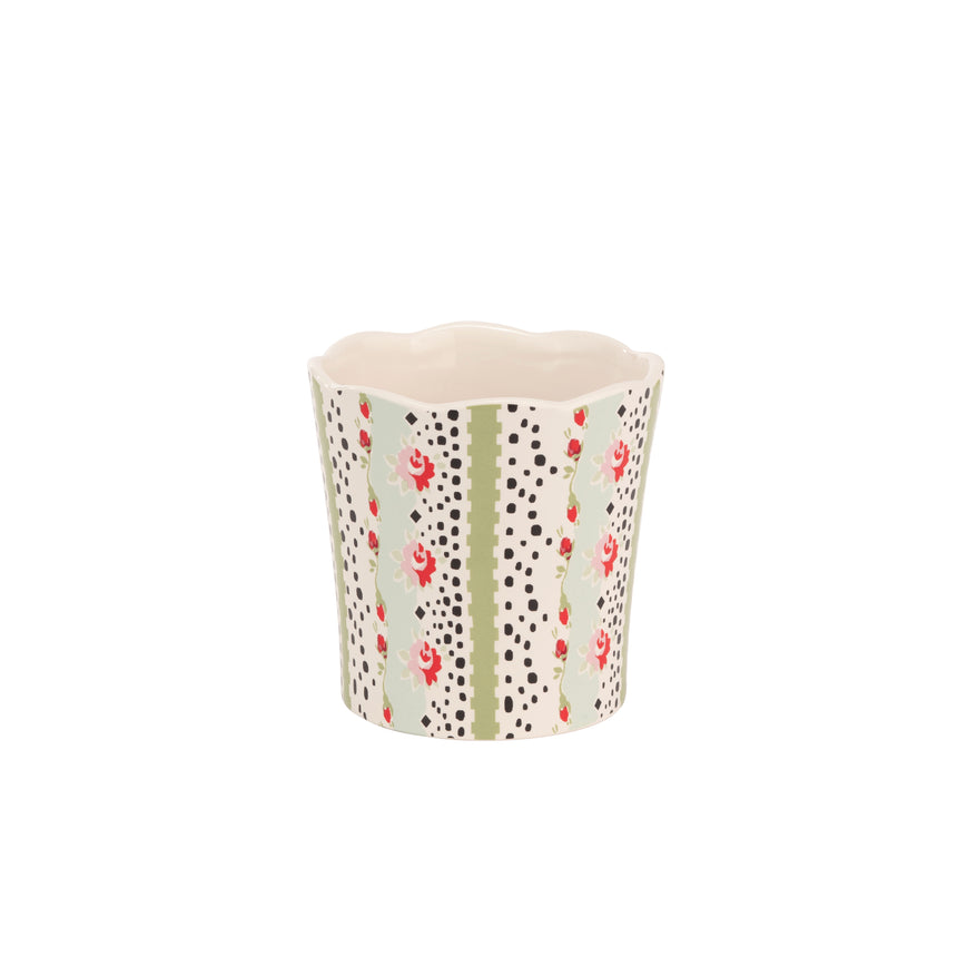 Cath Kidston Spring Birds Mini Plant Pots, Set Of 3