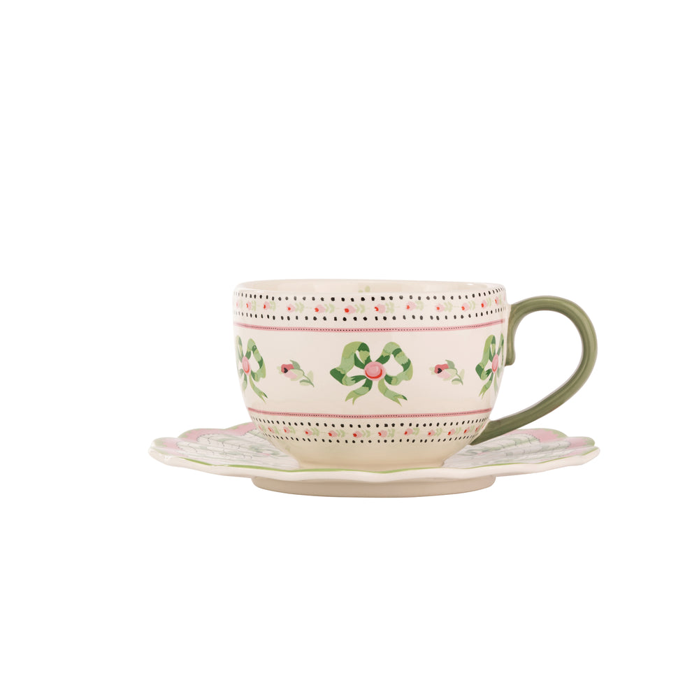 Cath Kidston Spring Birds Tea Cup & Saucer