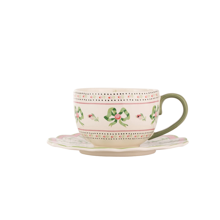 Cath Kidston Spring Birds Tea Cup & Saucer