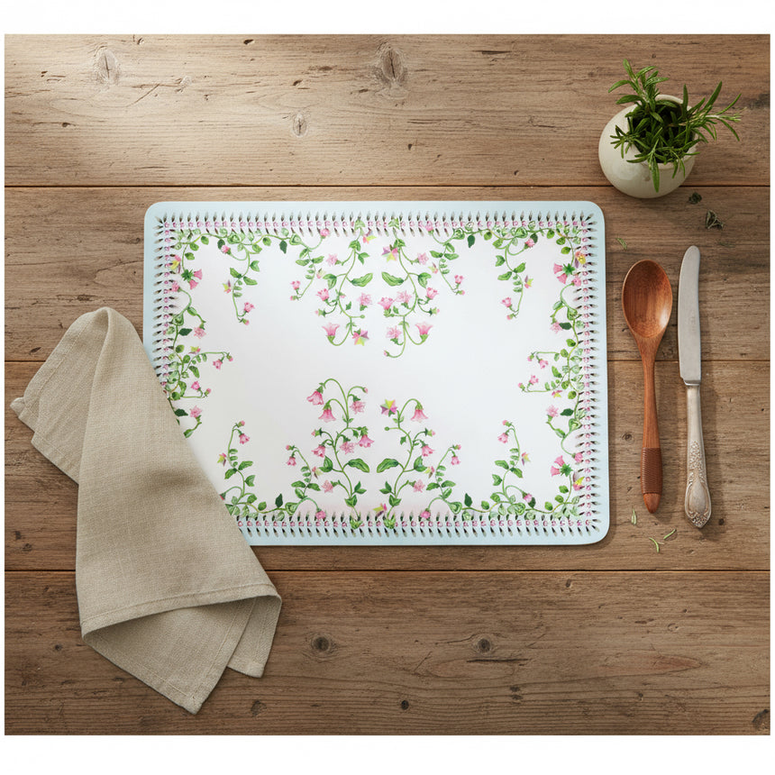 Cath Kidston Twin Flowers Placemats( Set Of 4)