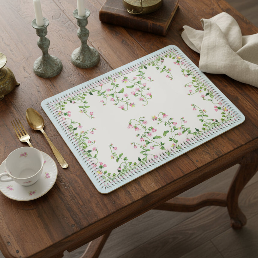 Floral placemat