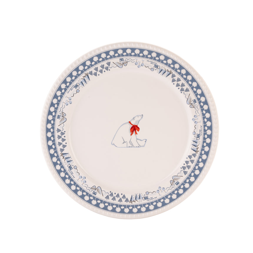 Cath Kidston Magical Animals Polar Bear Dinner Plate