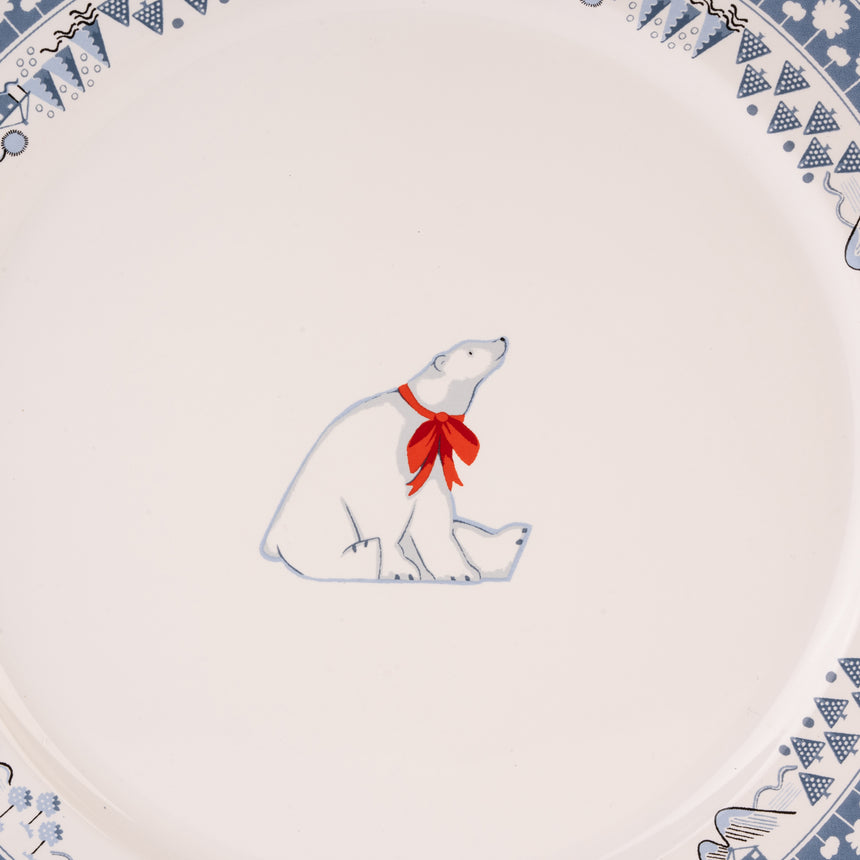 Cath Kidston Magical Animals Polar Bear Dinner Plate