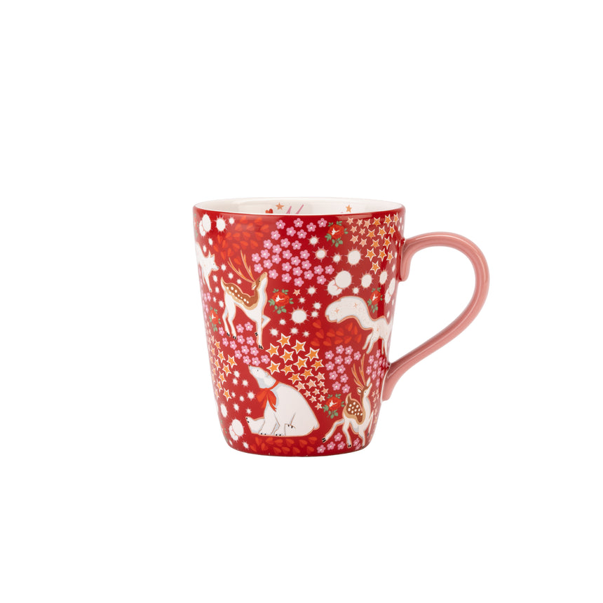 Cath Kidston Magical Animals Stanley Mug, Red