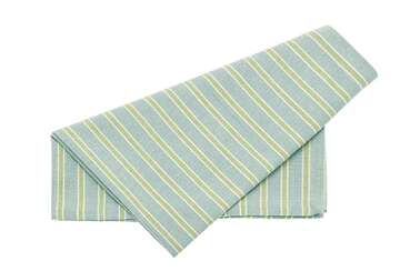 Walton & Co Carousel stripe napkin, Sky (Set Of 4)