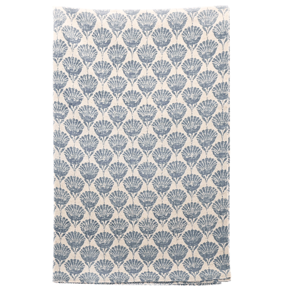 Walton & Co Carnation Tablecloth, Slate Blue