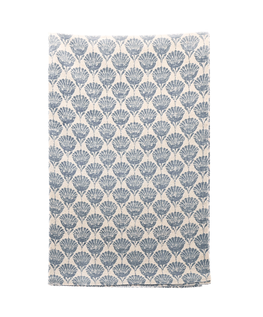 Walton & Co Carnation Tablecloth, Slate Blue