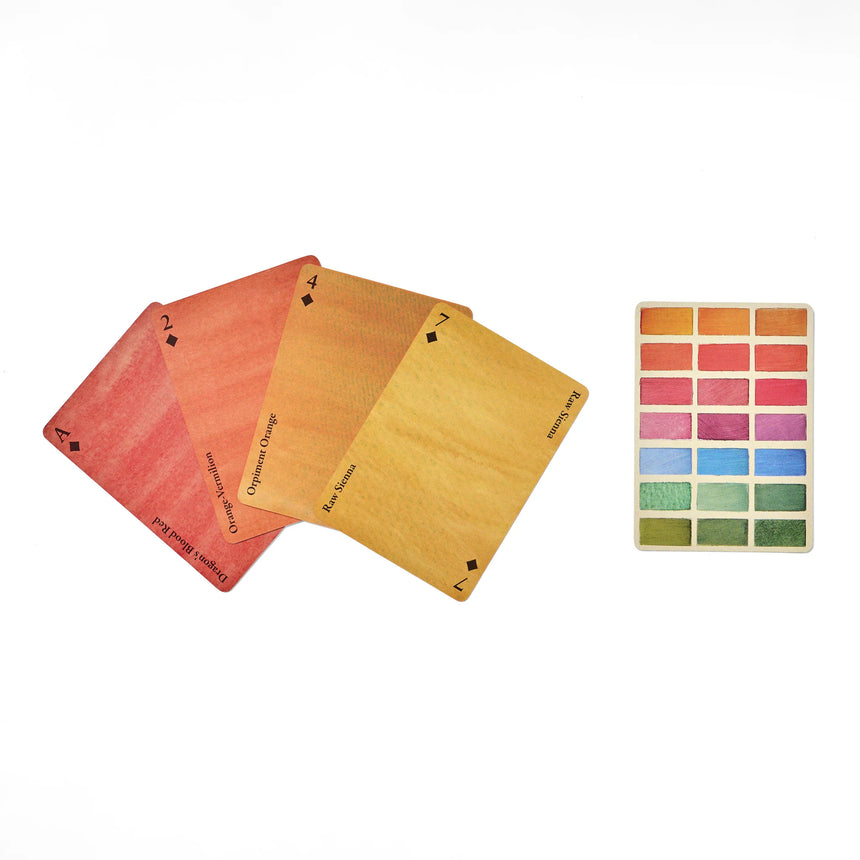 Roomytown Nomenclature Of Colours Single Playing Card Deck