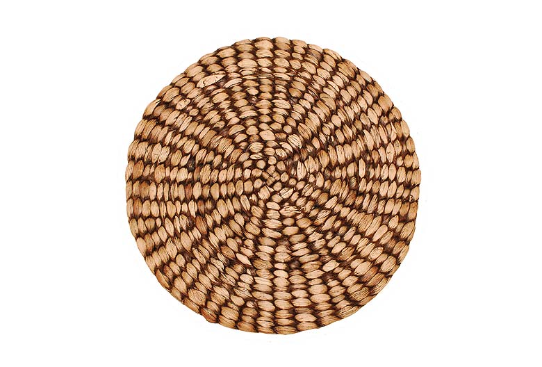 Walton & Co Circular Water hyacinth Trivet