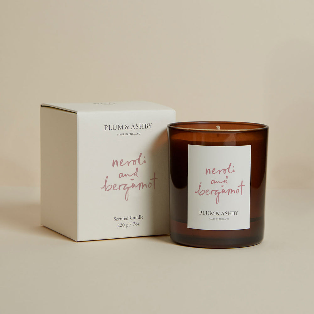 Plum & Ashby Scented Candle, Neroli & Bergamot