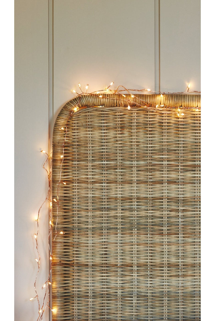 Cluster LED Fairy Lights Copper 7.5 M (Mains Powered)