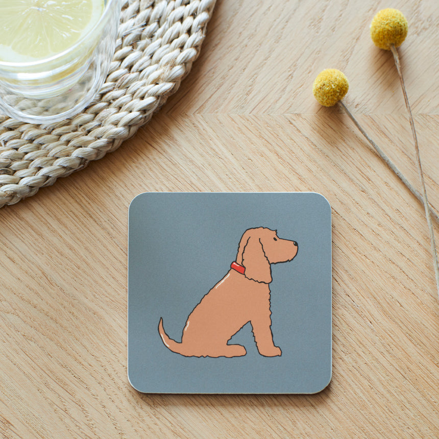 Sweet William Coaster, Cocker Spaniel (Golden)