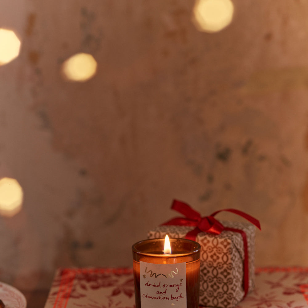 Plum & Ashby Dried Orange & Cinnamon Bark Scented Candle