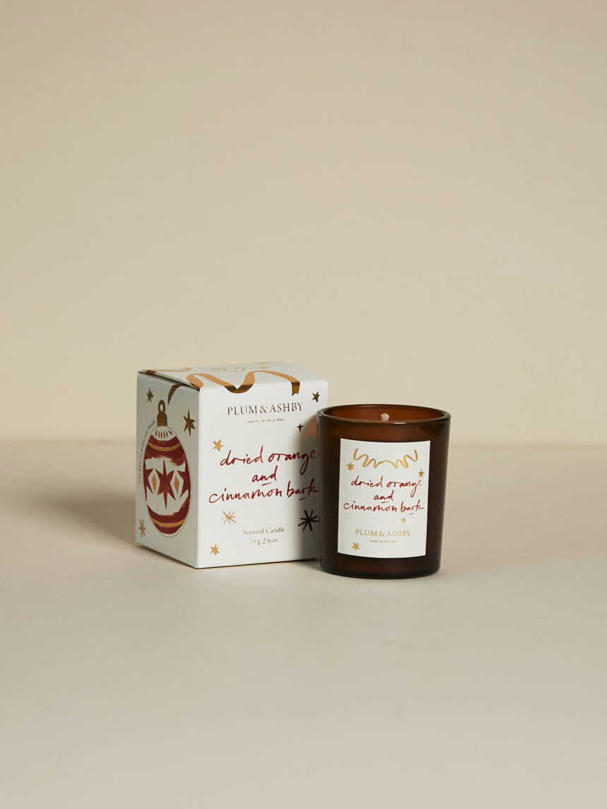 Plum & Ashby Dried Orange & Cinnamon Bark Scented Votive