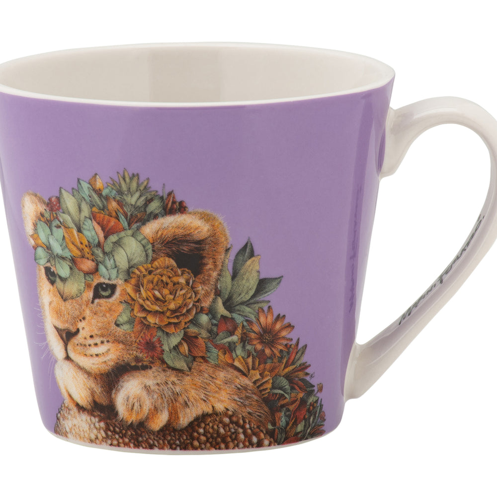 Maxwell & Williams Marini Ferlazzo Wild Planet Mug, Lion Cub