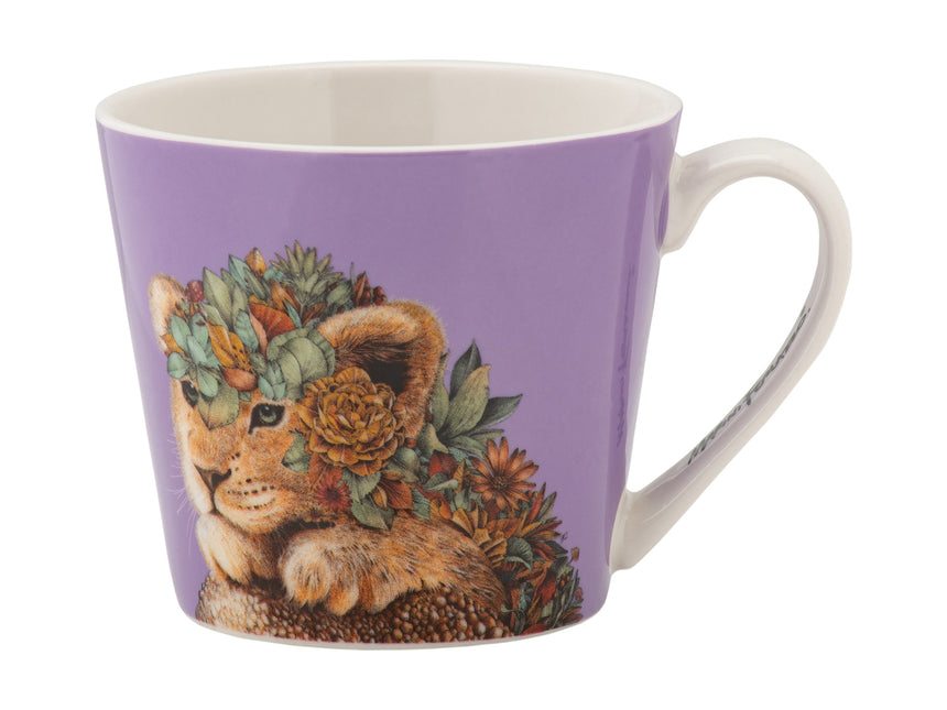 Maxwell & Williams Marini Ferlazzo Wild Planet Mug, Lion Cub