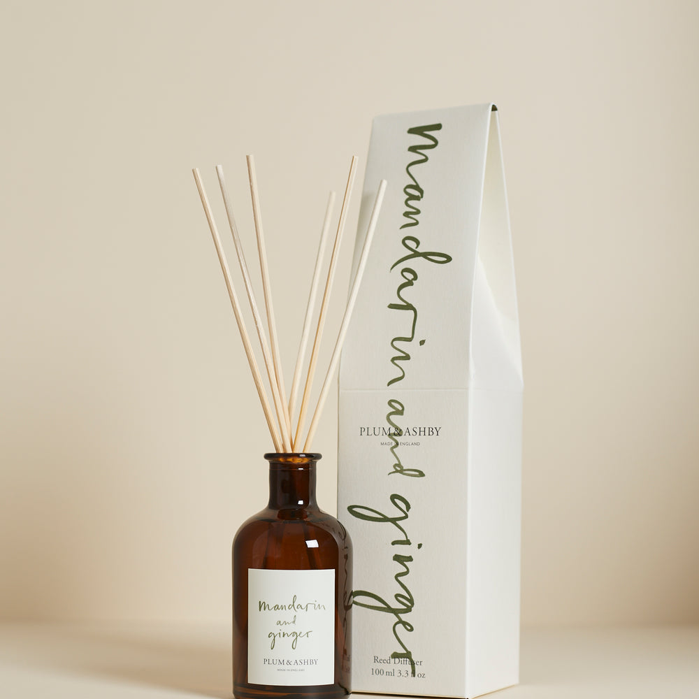 Plum & Ashby Reed Diffuser, Mandarin & Ginger