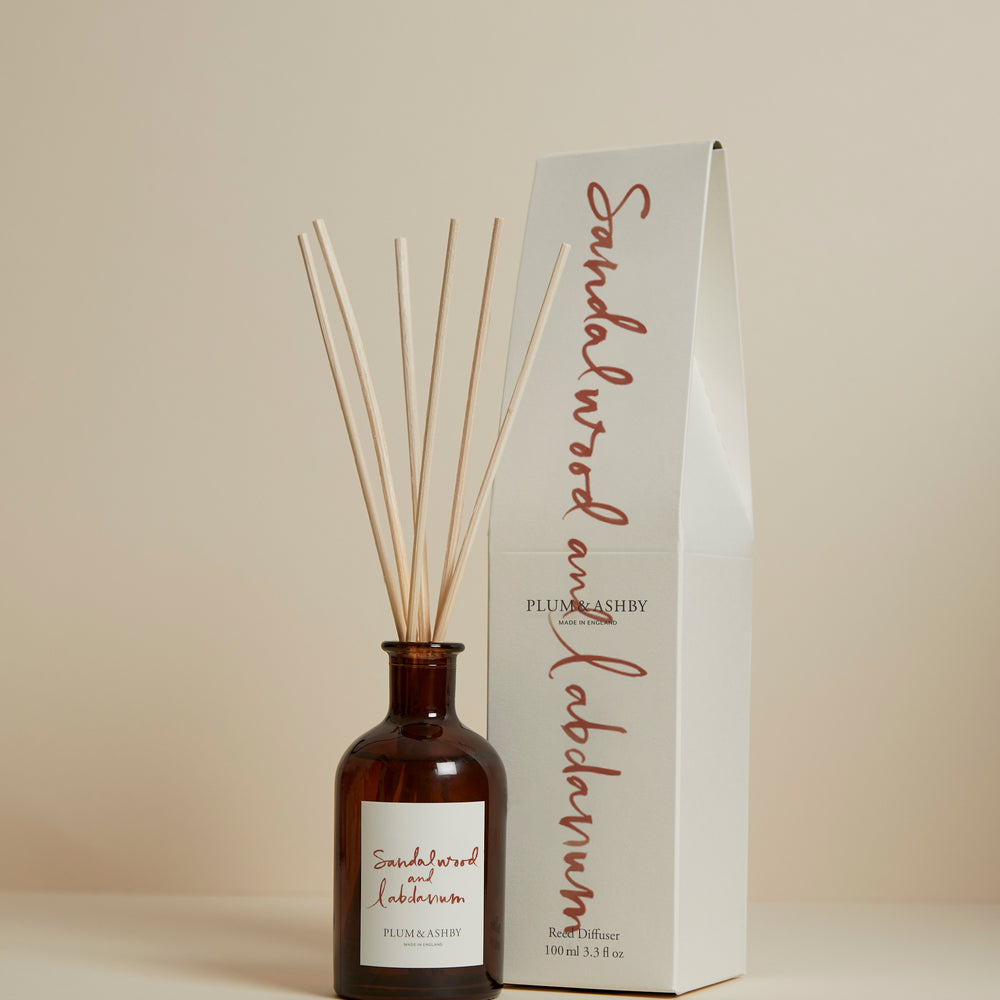 Plum & Ashby Reed Diffuser, Sandalwood & Labdanum