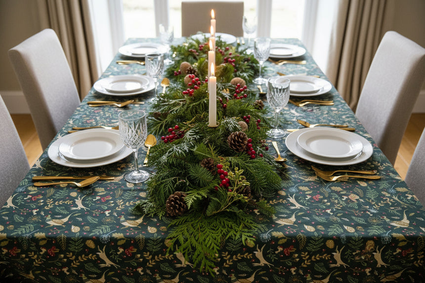 Walton & Co Enchanted Forest Tablecloth