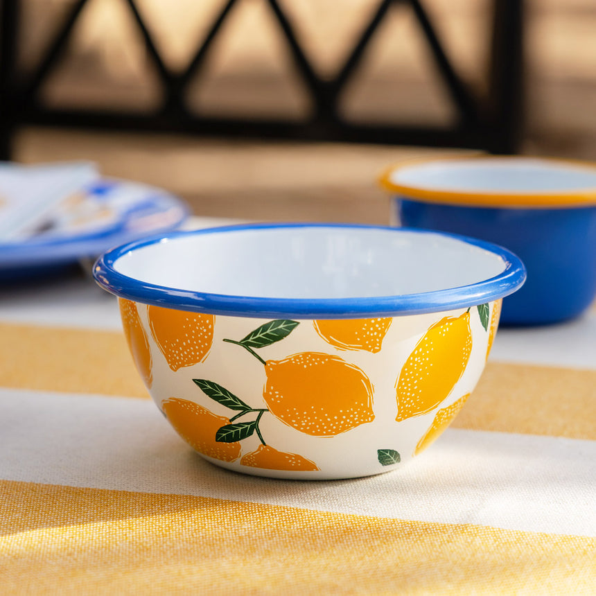 Talking Tables Bon Appetit Enamel Lemon Bowl (12 CM)