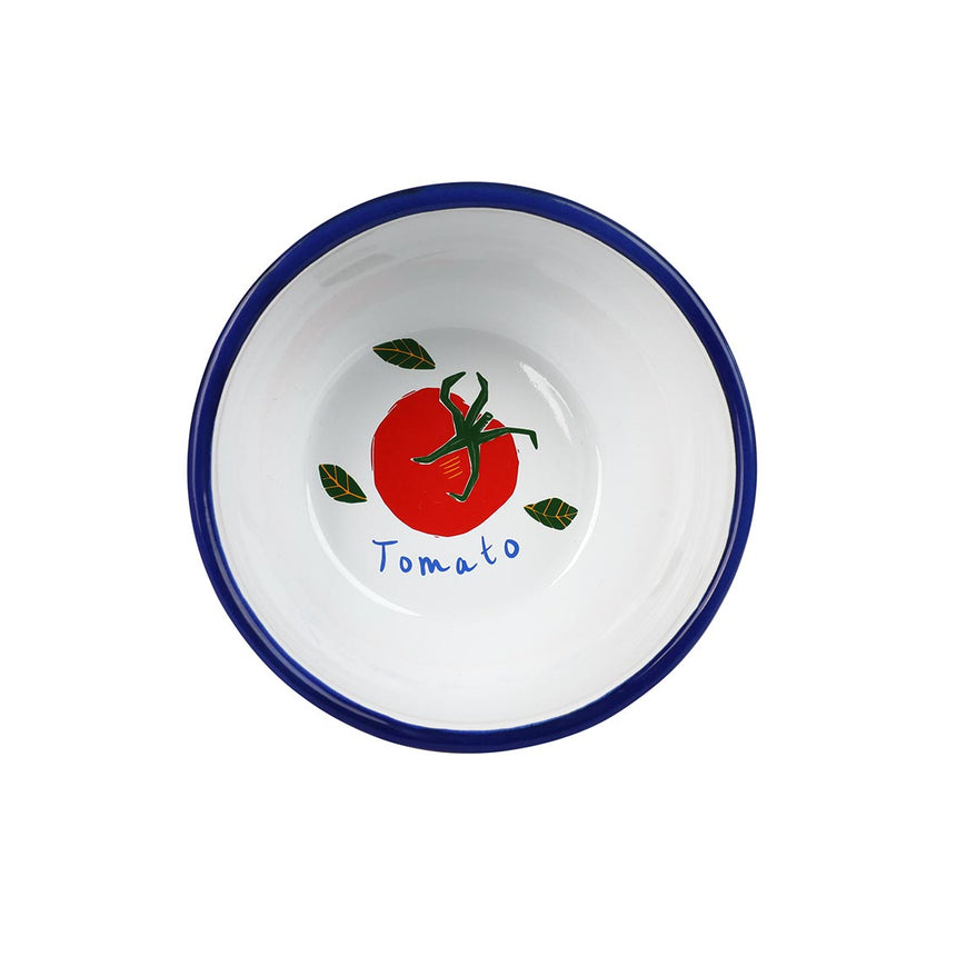 Talking Tables Bon Appetit Striped  Enamel Bowl , (16CM)