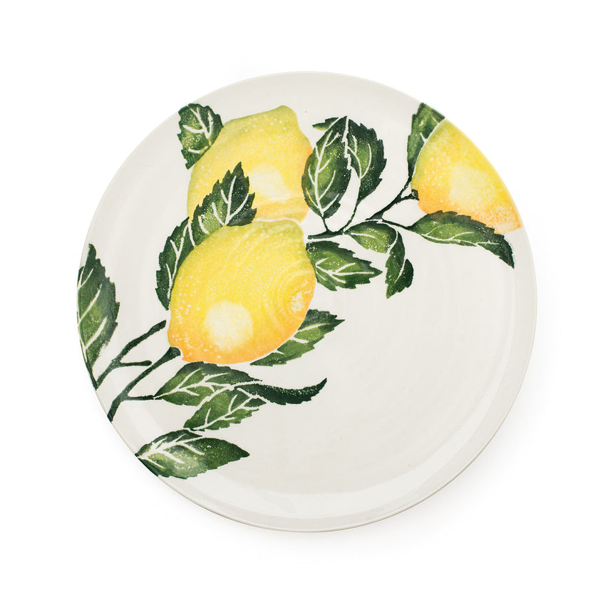 Bliss Home Dinner Plate, Lemons