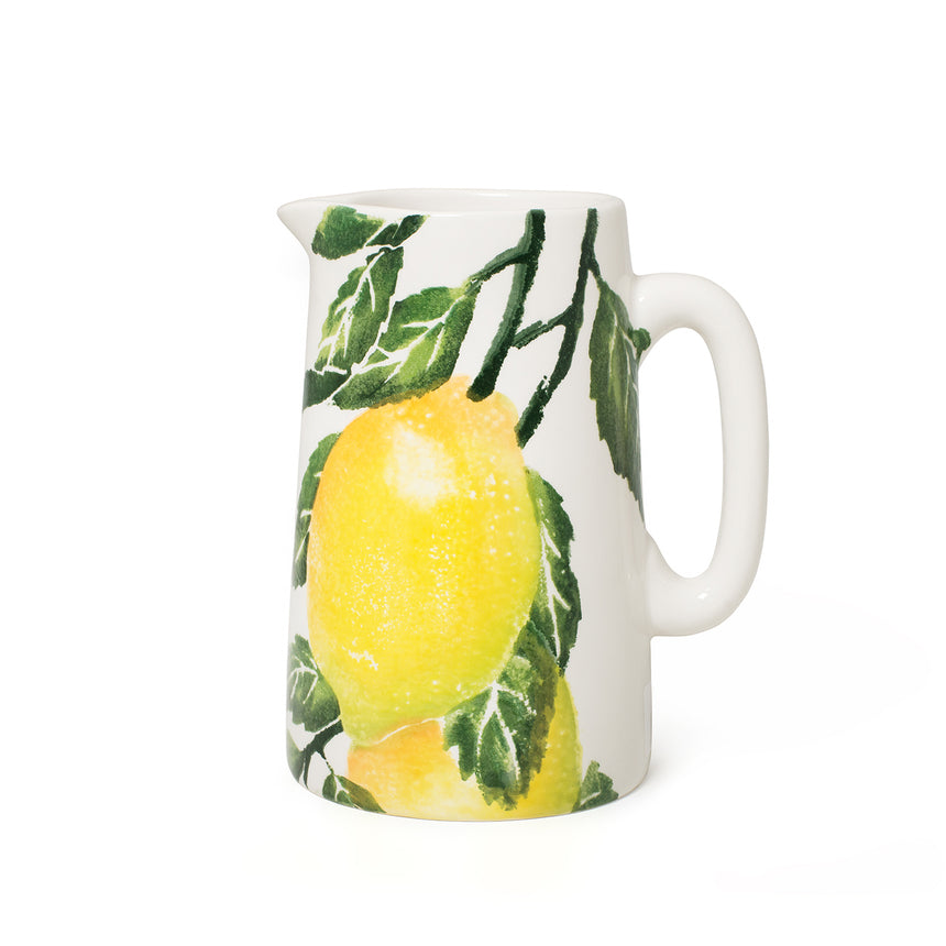 Bliss Home Lemons Ceramic Water Pitcher
