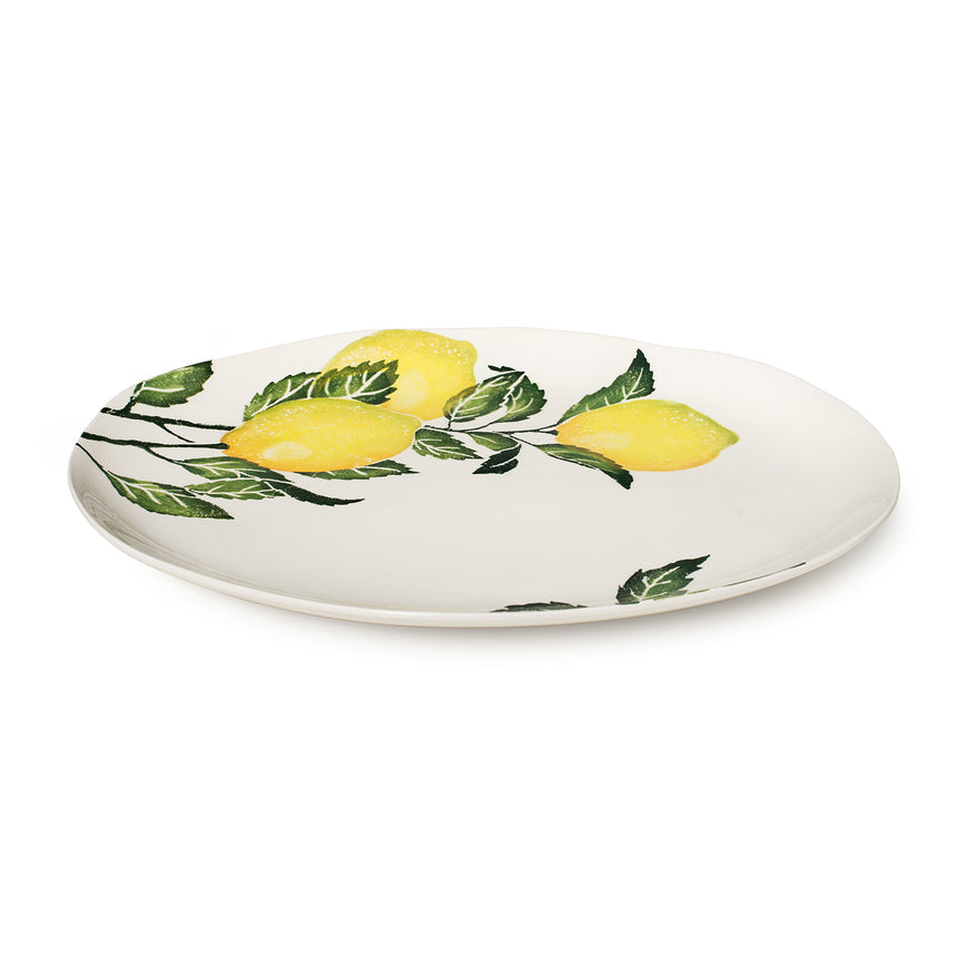 Bliss Home Lemon Oval Serving Platter