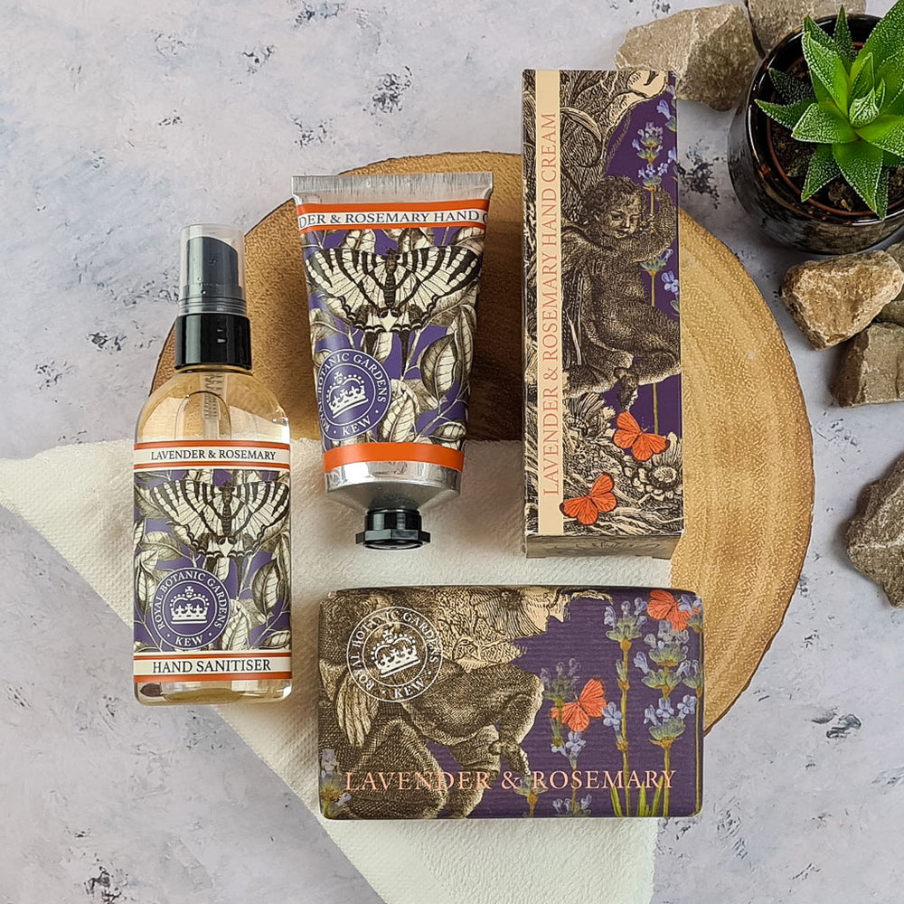 The English Soap Company Kew Gardens, Lavender And Rosemary Soap