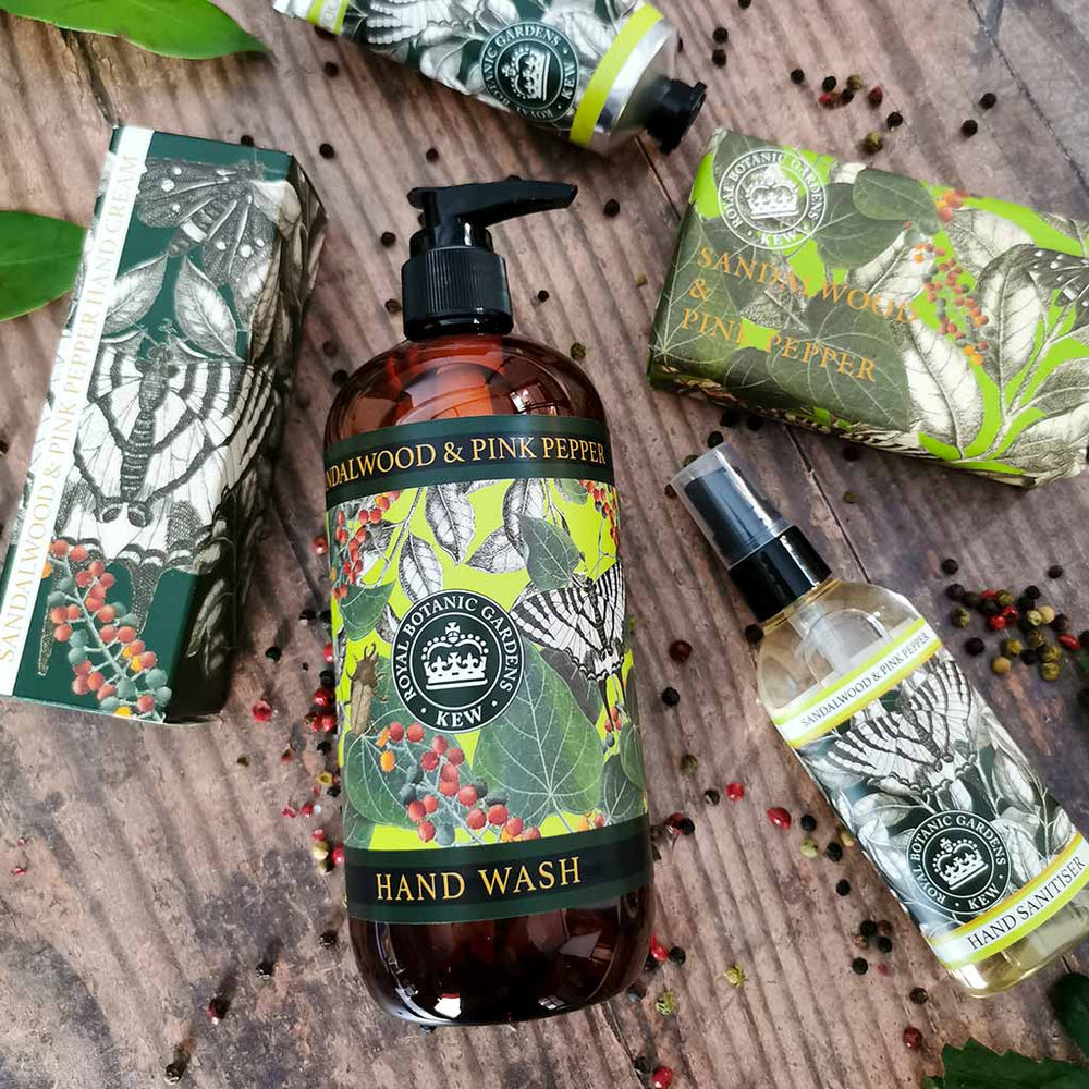 The English Soap Company Kew Gardens, Sandalwood And Pink Pepper Soap
