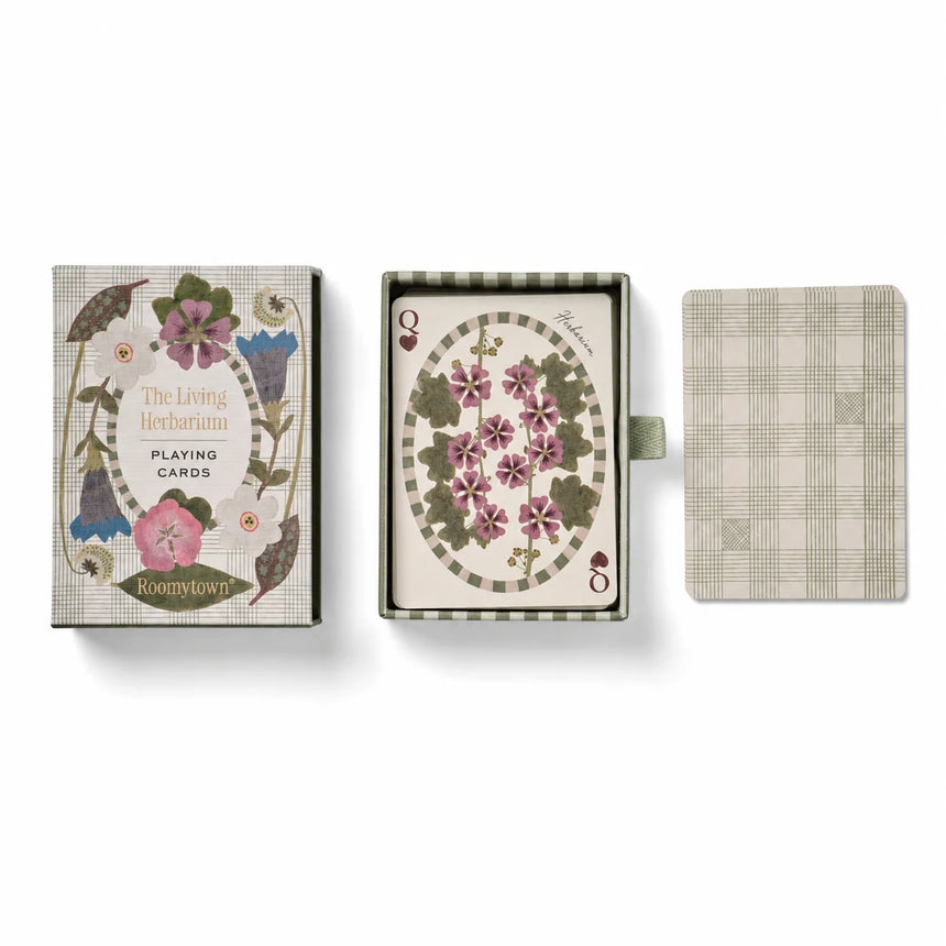 Roomytown Single Playing Card Deck, The Living Herbarium