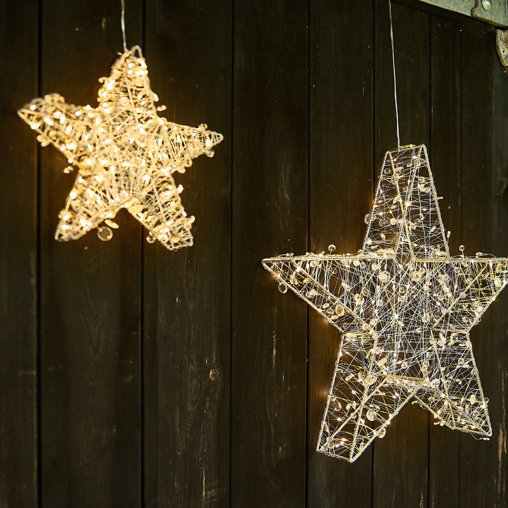 LED Galaxy Mini Star Light, Silver