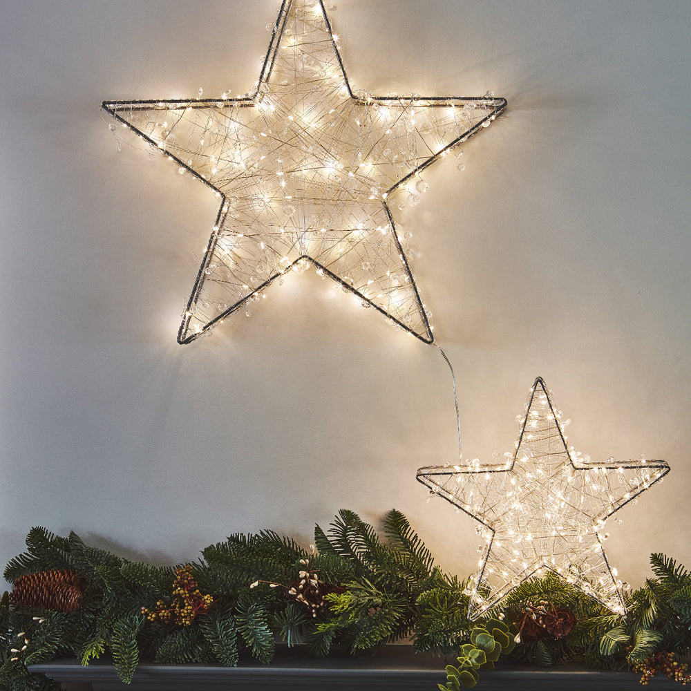 LED Galaxy Mini Star Light, Silver