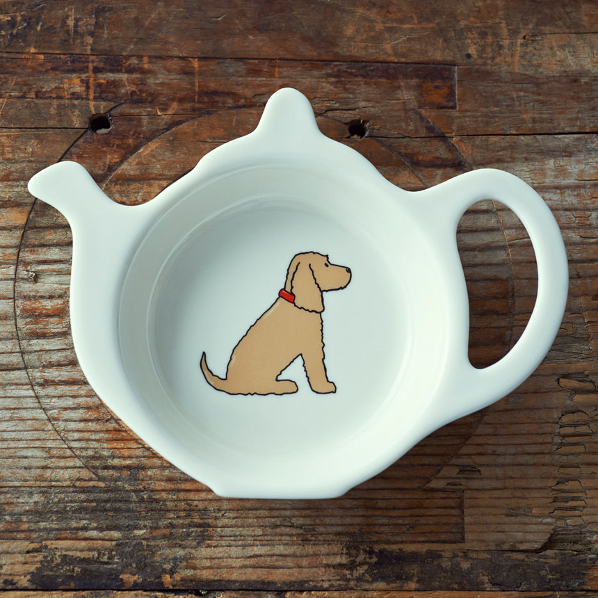 Sweet William Teabag Tidy, Golden Cocker Spaniel