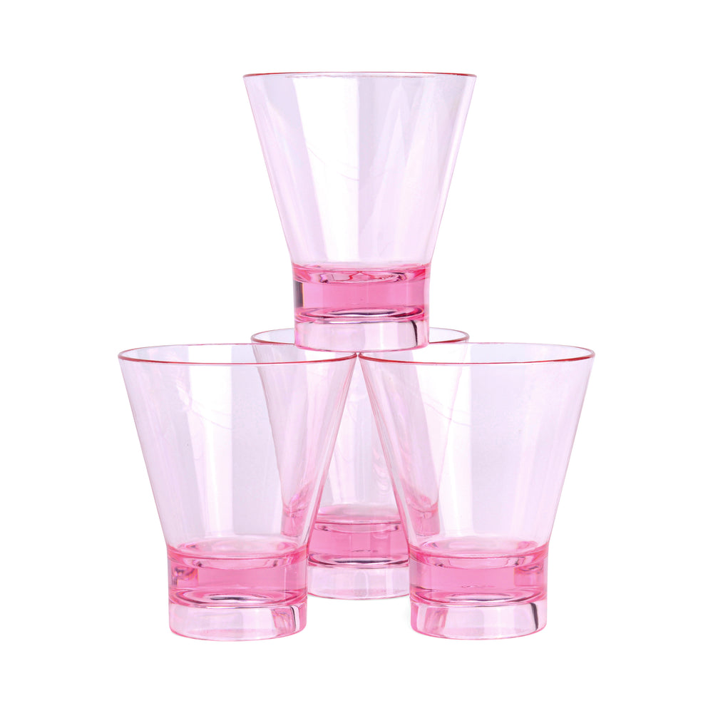 Here's How Gilda Acrylic Tumblers, Lilac (Set of 4)