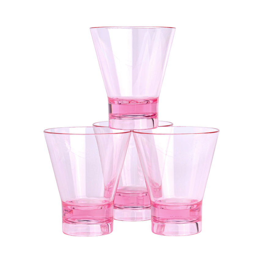 Here's How Gilda Acrylic Tumblers, Lilac (Set of 4)