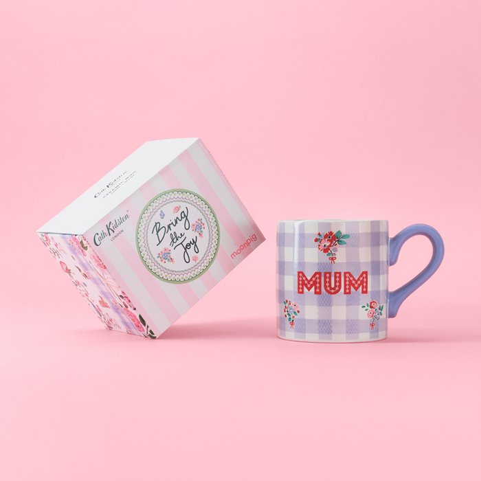 Cath Kidston Gingham Mum Shortie Mug