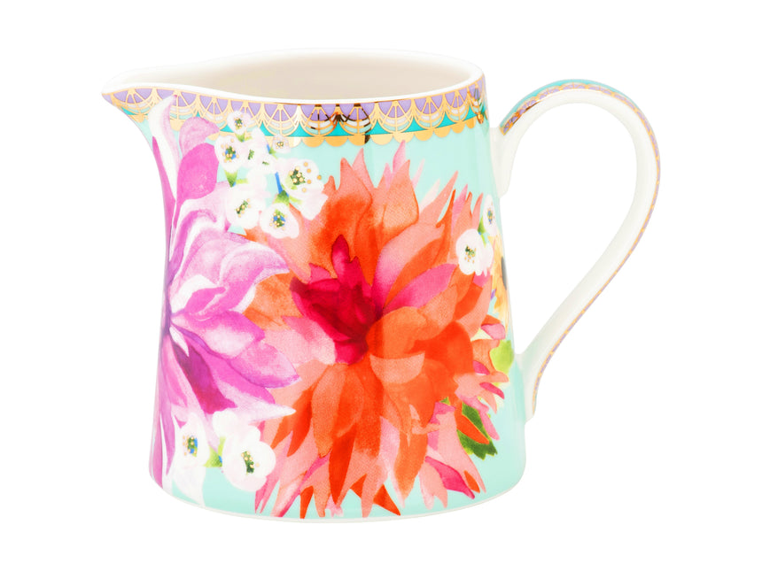 Maxwell & Williams Teas & C’S Dahlia Daze Creamer Jug, Sky