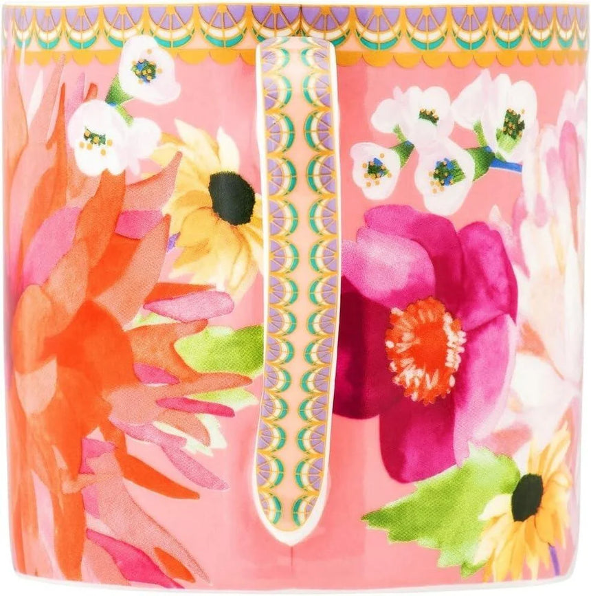 Maxwell & Williams Teas & C’S Dahlia Daze Mug, Pink