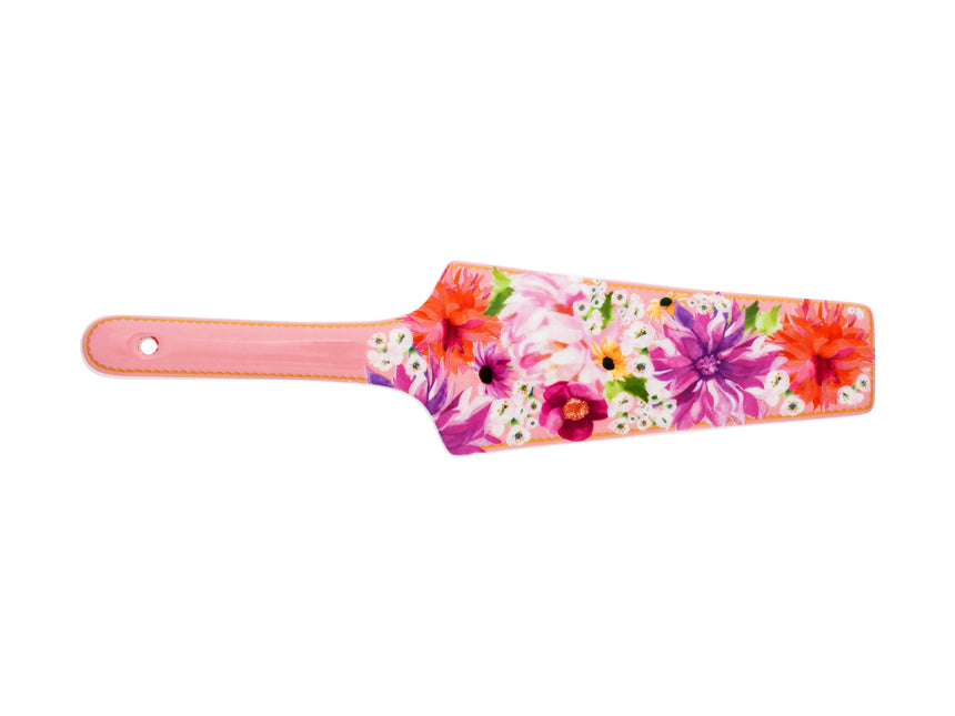 Maxwell & Williams Teas & C’S Dahlia Daze Ceramic Cake Server, Pink