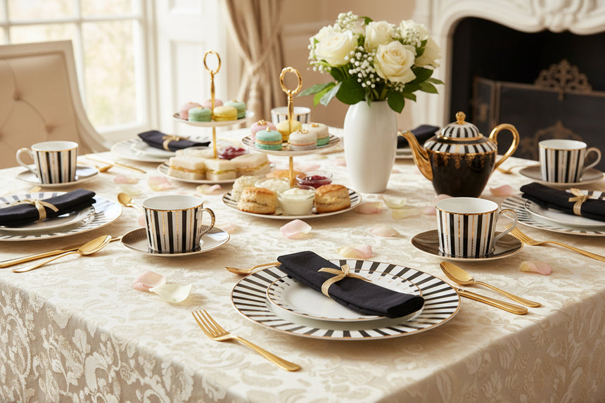 Maxwell & Williams Teas & C's Regency Cup & Saucer Set, Black