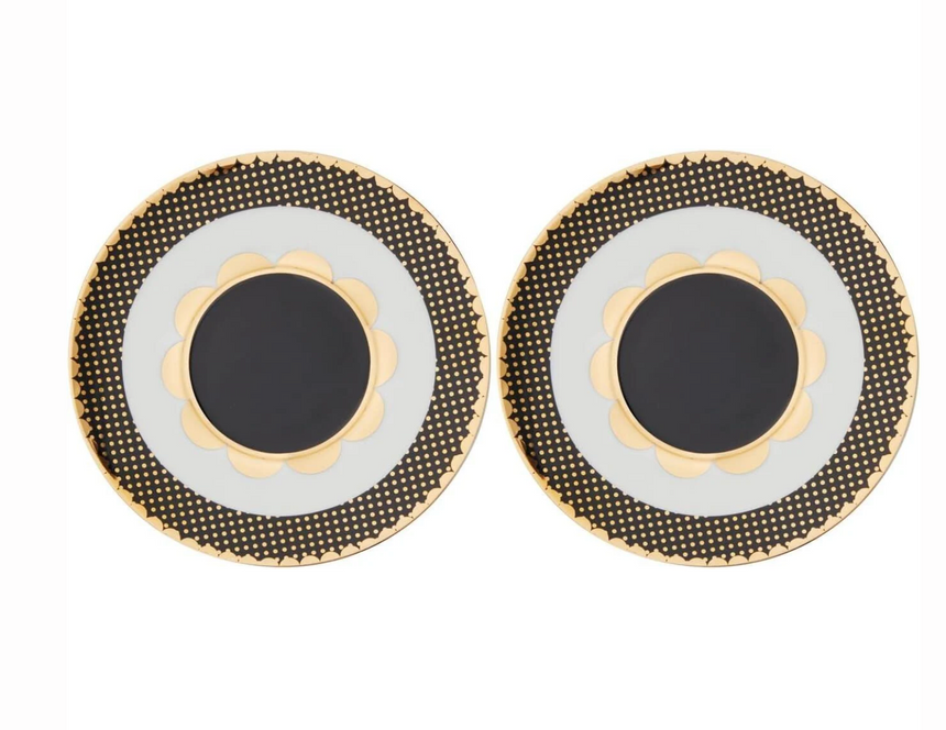Maxwell & Williams Teas & C's Regency Espresso Cup & Saucer Set, Black
