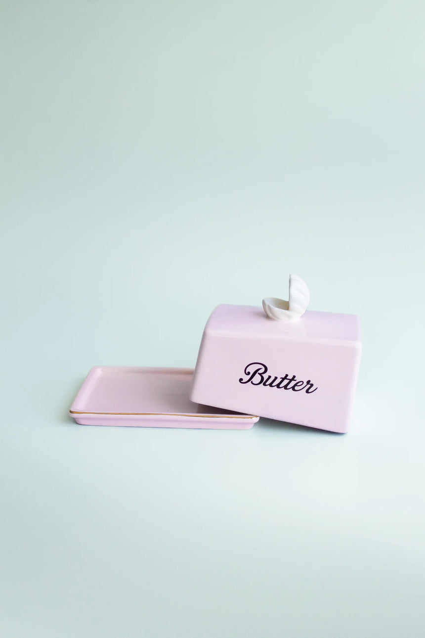 Yvonne Ellen Shell Butter Dish