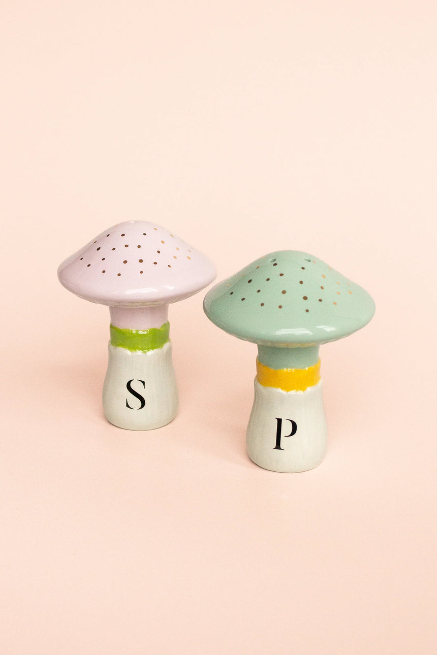 Yvonne Ellen Mushroom Salt & Pepper Shakers